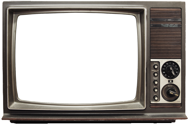 encadrement ancienne tv